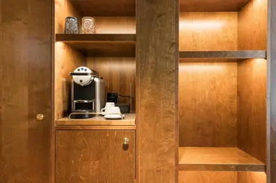 Kaffee-/Teezubehör in der Unterkunft Hotel Aare Thun