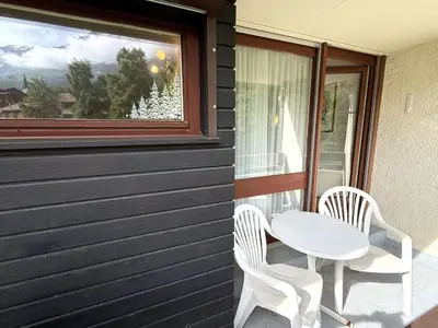 Ein Balkon oder eine Terrasse in der Unterkunft Fortuna 118