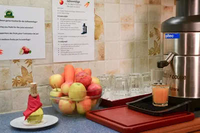 Essen im Hotel oder in der Nähe
