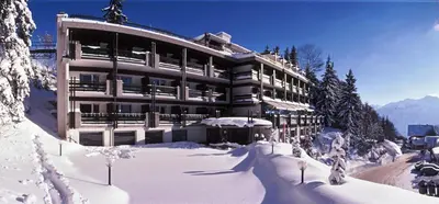 Hôtel de la Forêt im Winter