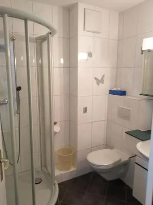 Ein Badezimmer in der Unterkunft Fortuna 404