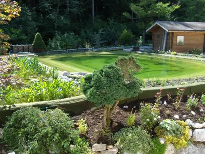 Ein Garten an der Unterkunft Vista Resort Hotel