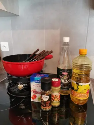Küche/Küchenzeile in der Unterkunft Ferienwohnung Delphin