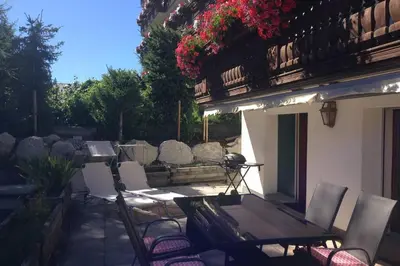 Ein Balkon oder eine Terrasse in der Unterkunft Apartment Del Sol Etoile 1 Crans Montana Switzerland