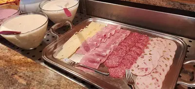 Essen in der Ferienwohnung oder in der Nähe