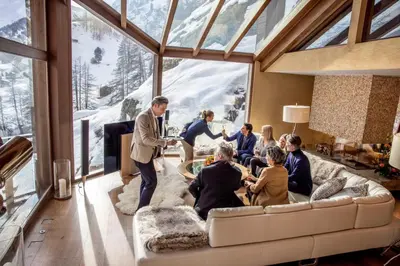 Gäste, die in der Unterkunft Chalet Zermatt Peak - Your Own Private Luxury Chalet - Includes Professional Staff and Catering - Voted World's Best Chalet übernachten