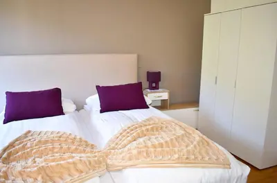 Ein Bett oder Betten in einem Zimmer der Unterkunft Hostellerie d'Orzival