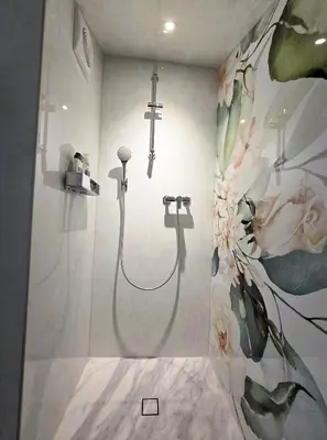 Ein Badezimmer in der Unterkunft Chalet Lilo 2 Zimmer top mountain view