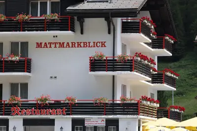 Das Gebäude in dem sich das Hotel befindet