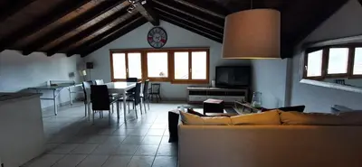 Küche/Küchenzeile in der Unterkunft Cosy and quiet private place in Central Valais