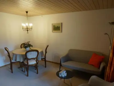 Ein Sitzbereich in der Unterkunft Apartment Halten - Hofmann by Interhome