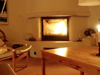 Ein Sitzbereich in der Unterkunft Apartment Am Schilf by Interhome