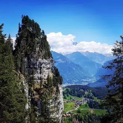 Naturlandschaft in der Nähe der Ferienwohnung