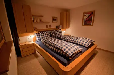 Ein Bett oder Betten in einem Zimmer der Unterkunft Haus Lizi, Apartment 8