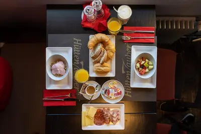Essen im Hotel oder in der Nähe