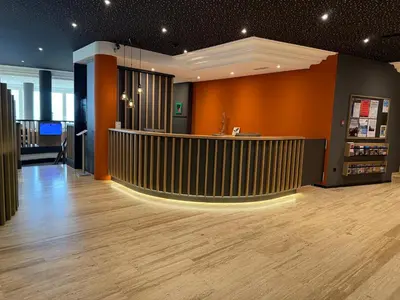 Grundriss der Unterkunft Wohnung mit See und Bergsicht im vier Sterne Hotel