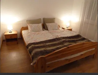 Ein Bett oder Betten in einem Zimmer der Unterkunft Eldorado 44