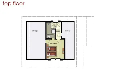 Grundriss der Unterkunft Apartment Zita - GRIWA RENT AG