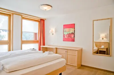 Ein Bett oder Betten in einem Zimmer der Unterkunft Apartment Stotzhalten 2.5 - GriwaRent AG