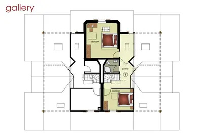 Grundriss der Unterkunft Apartment Chamonix - GRIWA RENT AG