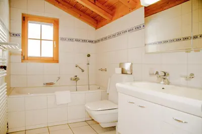 Ein Badezimmer in der Unterkunft Apartment Bärhag - GRIWA RENT AG