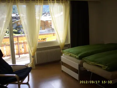 Ein Bett oder Betten in einem Zimmer der Unterkunft Haus Apollo