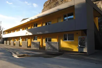 Das Gebäude in dem sich das Hotel befindet