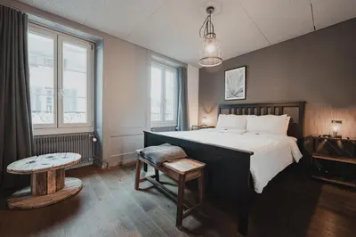 Ein Bett oder Betten in einem Zimmer der Unterkunft No8 Boutique Hotel - self check in