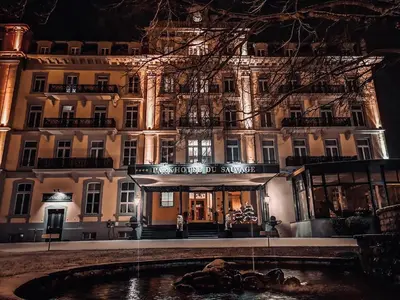 Das Gebäude in dem sich das Hotel befindet