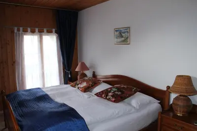 Ein Bett oder Betten in einem Zimmer der Unterkunft Historic Hotel Steinbock