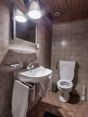 Ein Badezimmer in der Unterkunft Relais des Mélèzes