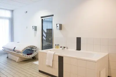 Ein Bett oder Betten in einem Zimmer der Unterkunft Blümlisalp