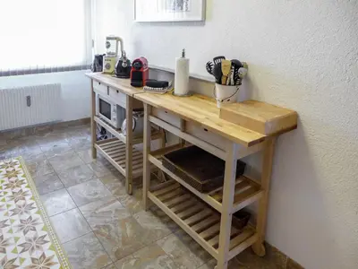 Küche/Küchenzeile in der Unterkunft Apartment Miremont B7 by Interhome