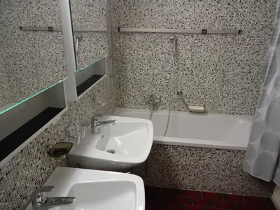 Ein Badezimmer in der Unterkunft Haus Rio