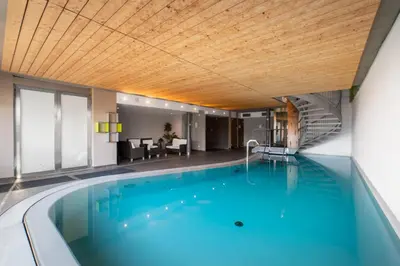 Der Swimmingpool an oder in der Nähe von Boutique Hotel Art de Vivre & SPA