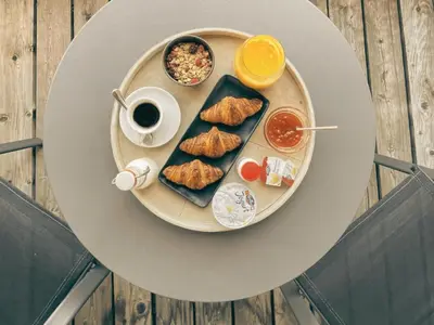 Essen im Hotel oder in der Nähe