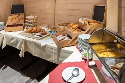 Essen im Hotel oder in der Nähe