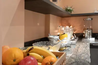 Essen im Hotel oder in der Nähe