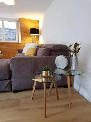 Ein Sitzbereich in der Unterkunft Britannia - Apartment Patagonia