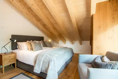 Ein Bett oder Betten in einem Zimmer der Unterkunft Britannia Penthouse
