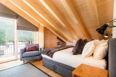 Ein Sitzbereich in der Unterkunft Britannia Penthouse