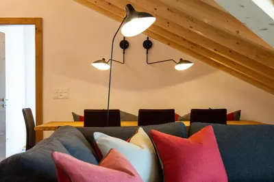 Ein Sitzbereich in der Unterkunft Britannia Penthouse