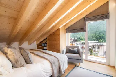 Ein Sitzbereich in der Unterkunft Britannia Penthouse
