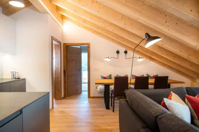 Ein Sitzbereich in der Unterkunft Britannia Penthouse