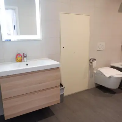Ein Badezimmer in der Unterkunft The Golf apartments