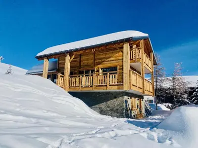 Paradis Perdu SKI IN & QUIET chalet 14 personnes im Winter