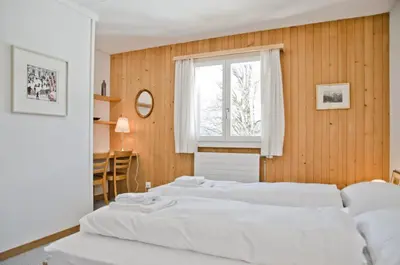 Ein Bett oder Betten in einem Zimmer der Unterkunft Apartment Nussbaum - GRIWA RENT AG