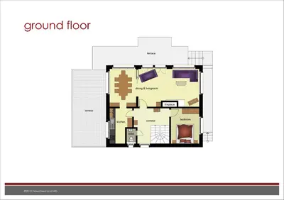 Grundriss der Unterkunft Chalet Dolphin NEW!