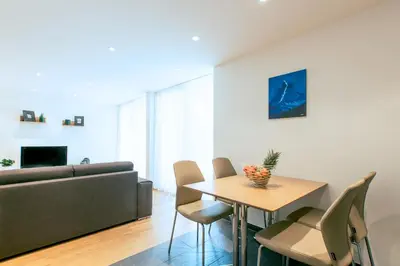 TV/Unterhaltungsangebot in der Unterkunft Meric Apartment