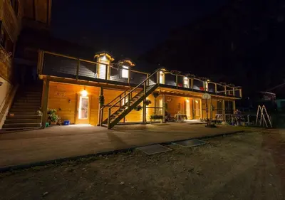 Das Gebäude in dem sich das Bed & Breakfast befindet